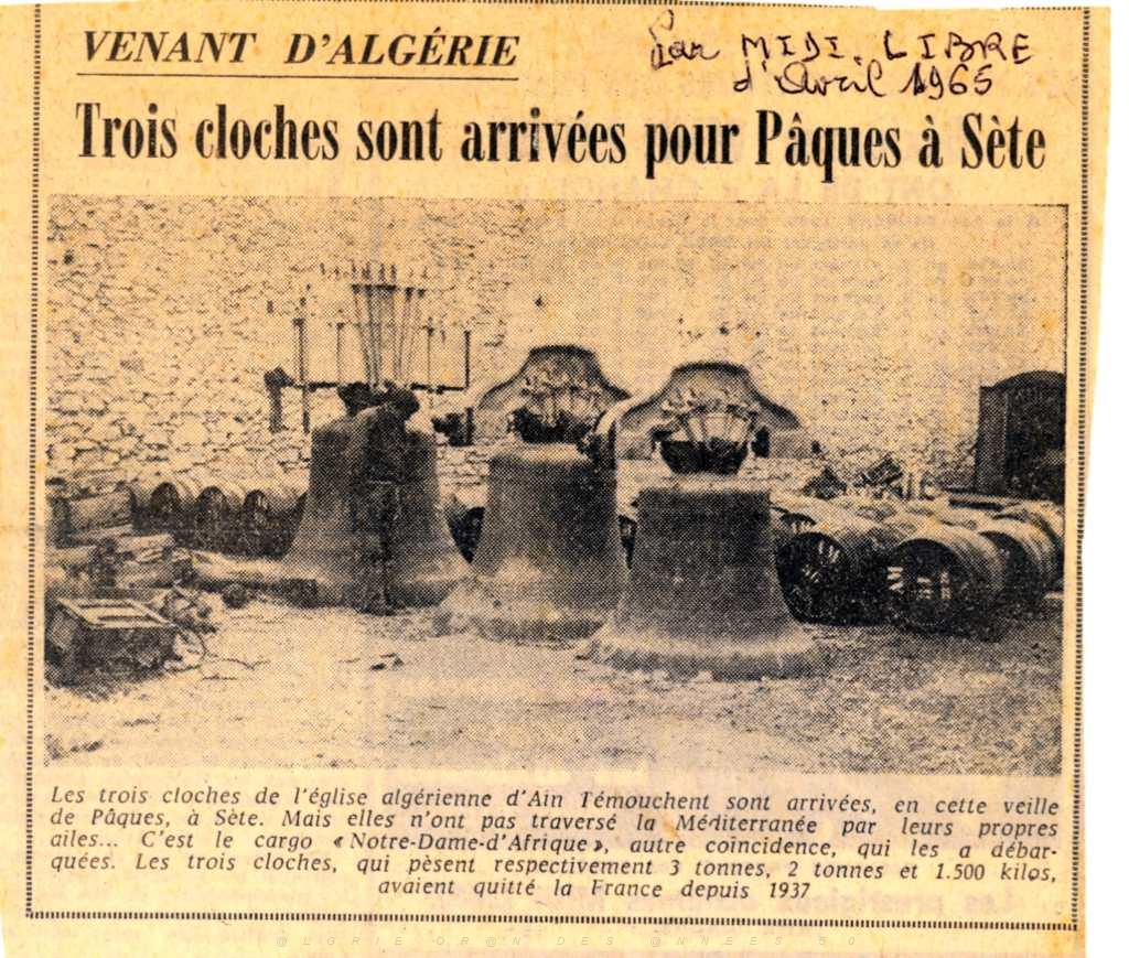 LE RETOUR DES CLOCHES D AIN TEMOUCHENT 1965.JPG